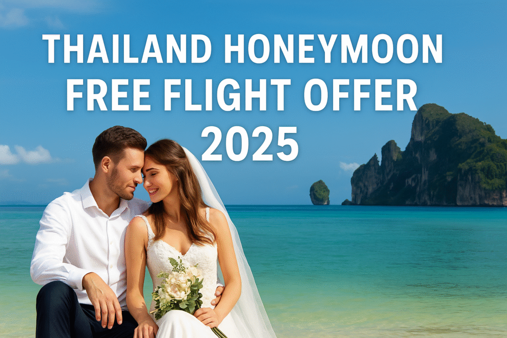 Thailand Honeymoon Free Flight Offer